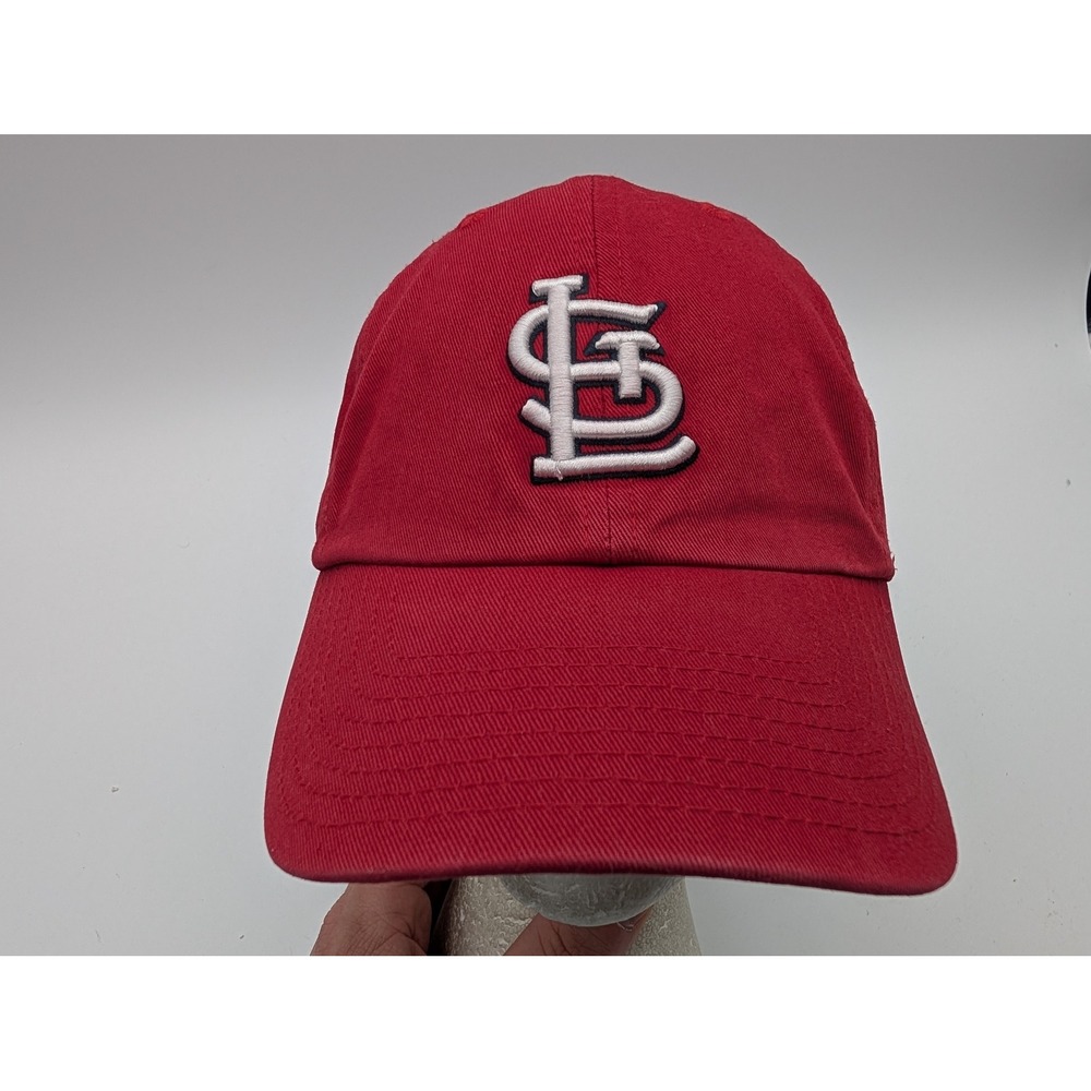 47 Brand St Louis Cardinals Hat Mens Red Adjustable Baseball Cap STL Logo